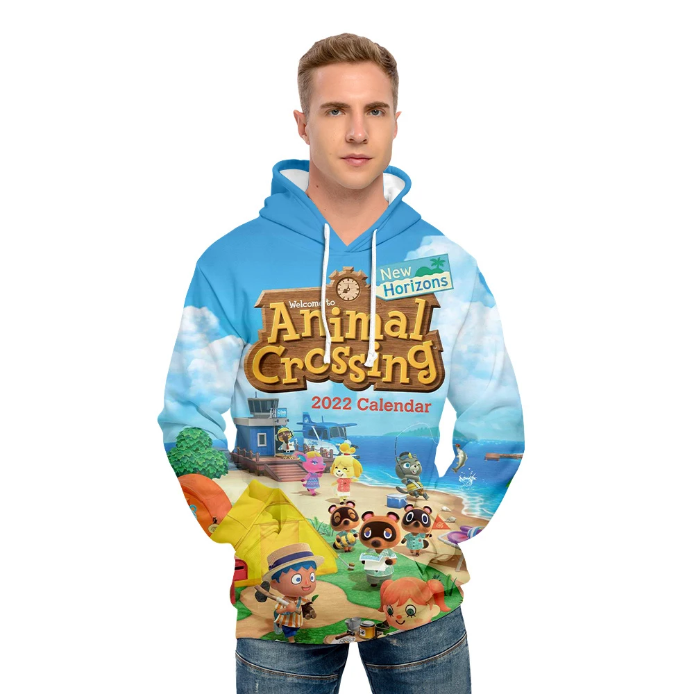 

2022 New Spring and Autumn Hot Selling Trend Hoodie 3D Cute Printing Casual Long-sleeved Top Men and Women Fashion Plush Sweater