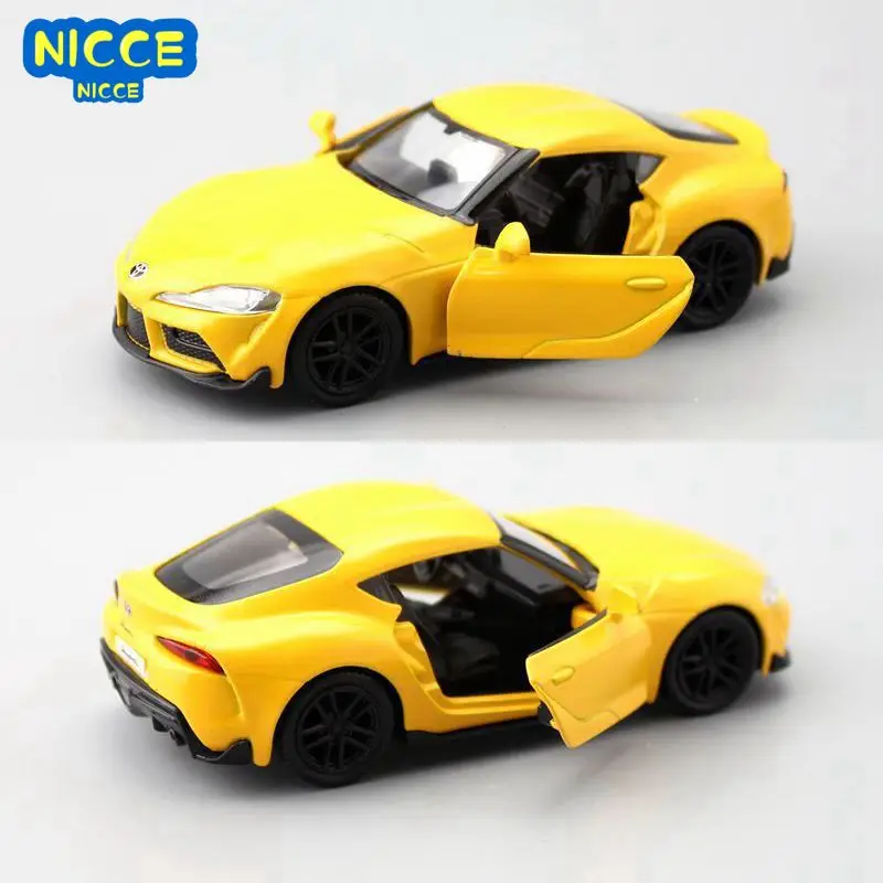 

Nicce 1:36 Toyota Supra 4 Colors Pull Back Sport Car Diecast Metal Model Toy Vehicle Car Kid Model Car Free Shipping F162