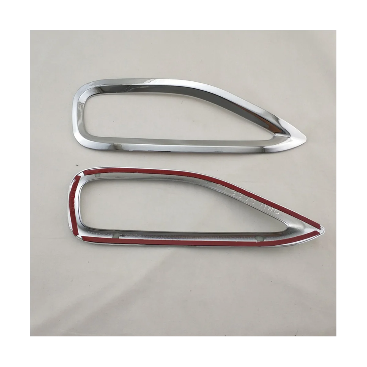 

Car Rear Fog Lamp Cover Tail Fog Light Frame Trim for Toyota Fortuner 2016+