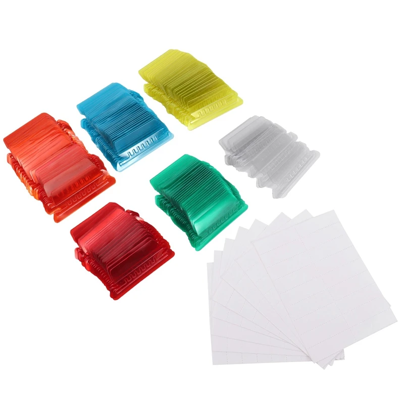 

180 Sets 2 Inch Hanging Folder Tabs And Inserts For Quick Identification Of Hanging Files Hanging File Inserts