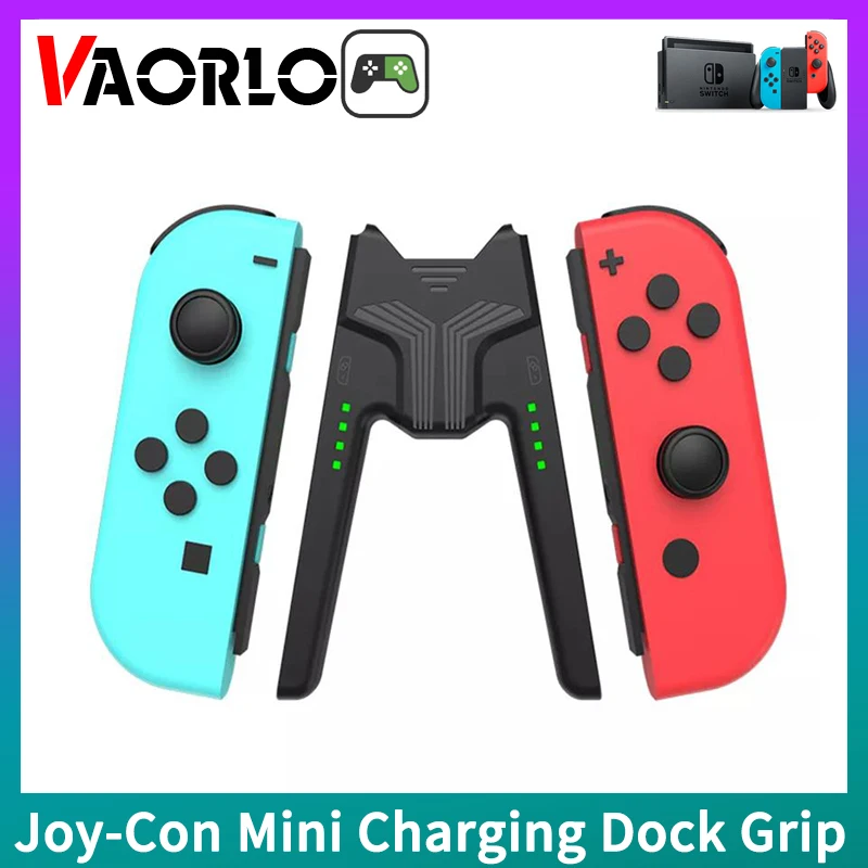 

Joy-Con мини зарядная док-станция с портом Type-C USB C для Nintendo, переключатель Joycon, контроллер зарядного устройства NS OLED