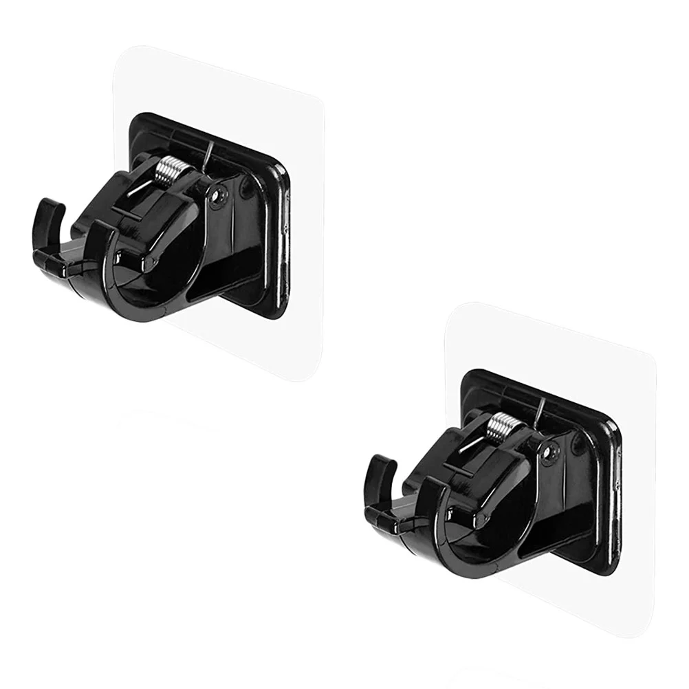 

2 Pcs Curtain Hook Bracket Strip Holder Curtain Pole Holder Adjustable Curtain Pole Brackets Abs Curtain Rod Holder Individual