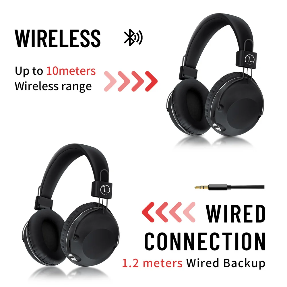 

Compatible Version 5.3 Wireless Sports Game Headphones Clear And Crisp Sound Wireless Music Headset Headworn Design