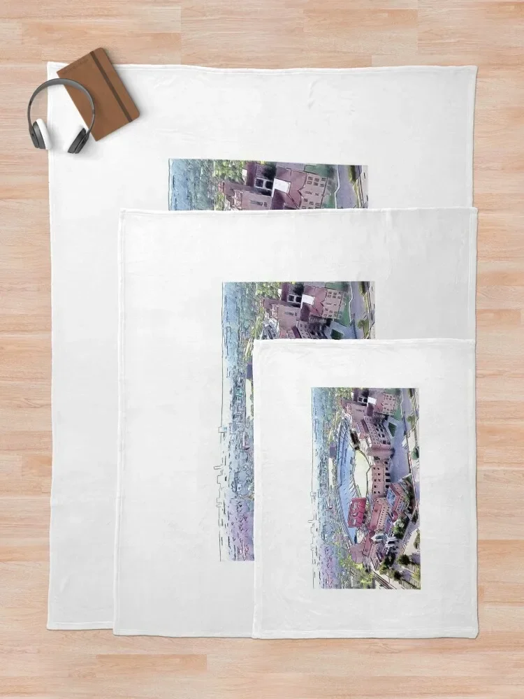 Воздушная антенна доака Кэмпбелла стадиона в таллахассе Флорида-одеяло-карандаш