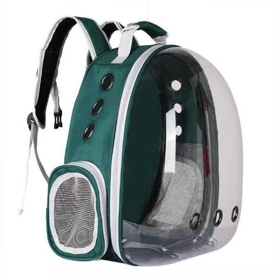 

Green Cat Carrier Breathable Pet Bags Outdoor Carriers Small Dog Puppy Backpack Travel Capsule Cage Pet Transport Bag For Cat