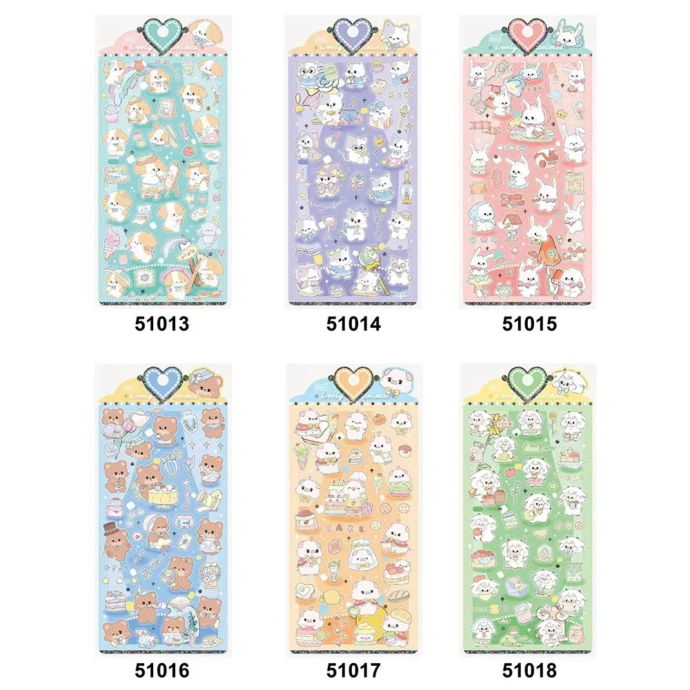 Корейский бренд Nekoni Милый Котик свинка кошка медведь собака кролик скрапбукинг