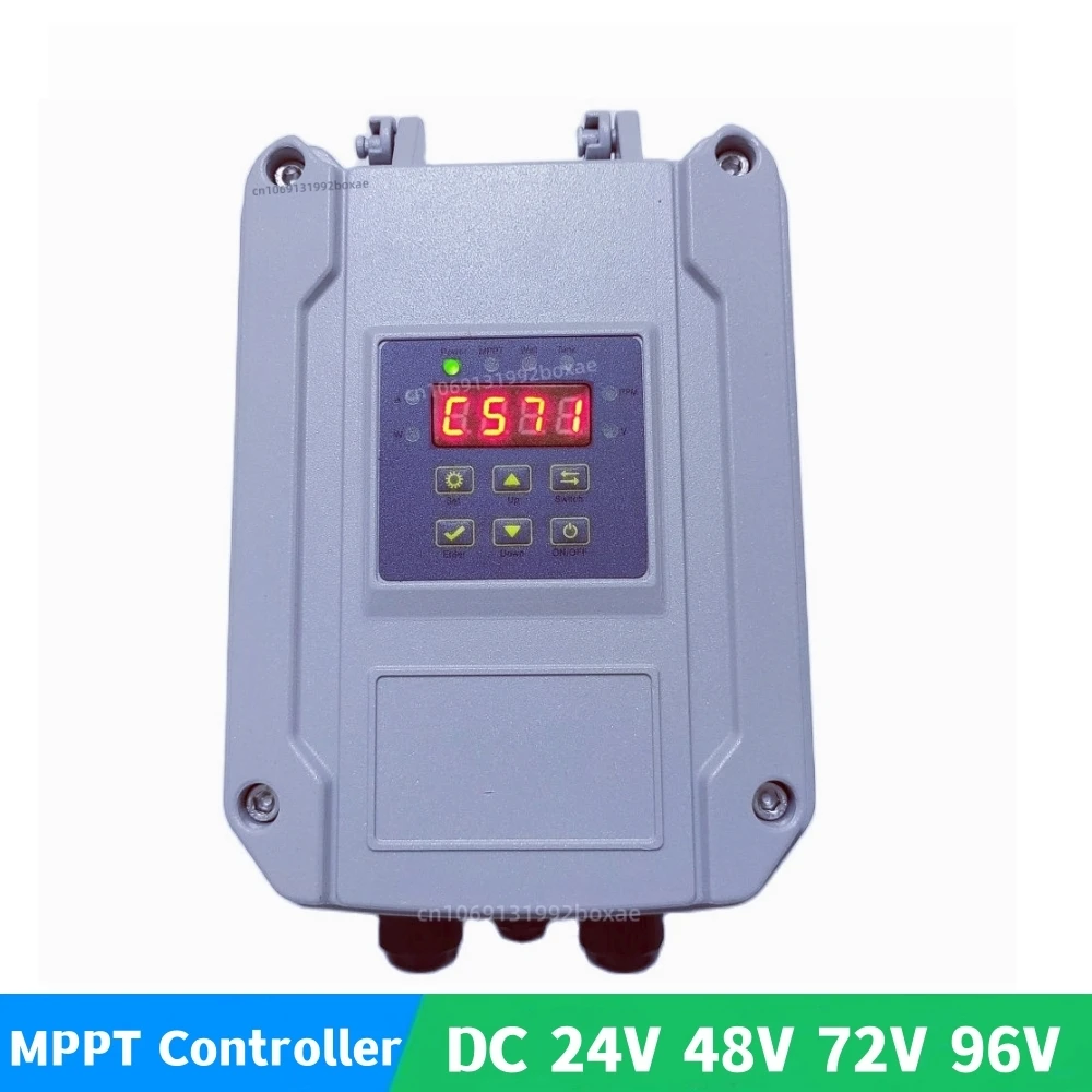 Солнечный водяной насос MPPT контроллер DC 24V 48V 72V 96V фотогальванический водяной насос контроллер Погружной глубокий насос регулятор