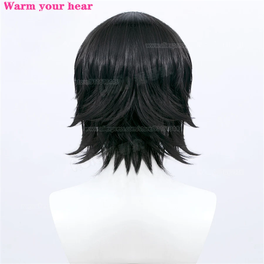 Парик для косплея билбо Бэггинса хоббит коричневые короткие вьющиеся