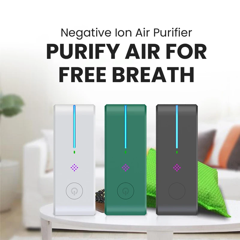 

Портативный очиститель воздуха анион очиститель воздуха формальдегид удаление пыли и дыма отрицательных ионов УФС-стерилизатор для дома, ...