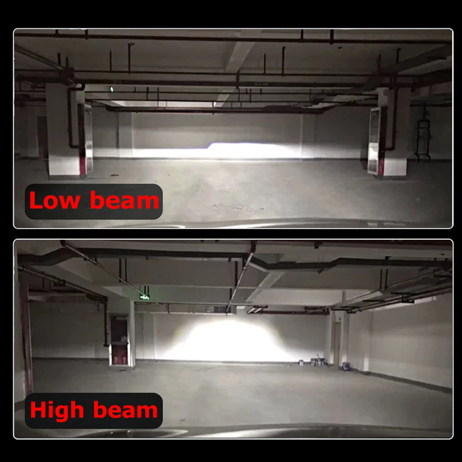 Светодиодная лампа PANOVEHEL H4 Led 26000LM H7 6000K 8000K HB3 HB4 9005 9006 H1 H9 H11 Canbus лм 80 Вт/комплект фар