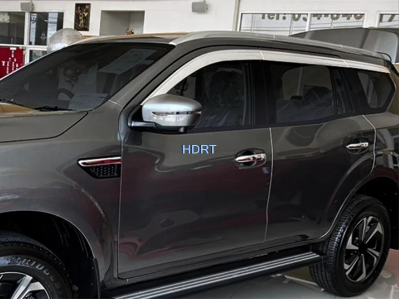 Фото Для Nissan X-Terra/Terra 2018 + автомобильный Стайлинг оконный козырек от солнца и дождя, защита от ветра, тент, укрытие, аксессуары №2