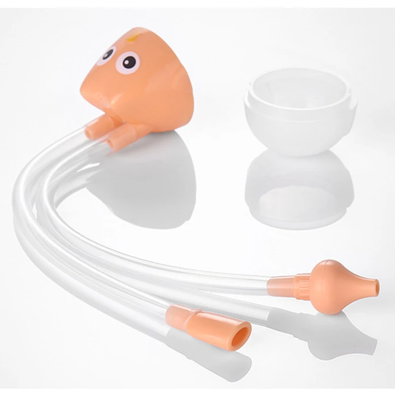 Nasal Aspirator Infant Nasal Suction Snot Cleaner Baby Mouth Suction Catheter Children Cleansing Sucker Nose Cleaning Tool Safe images - 2