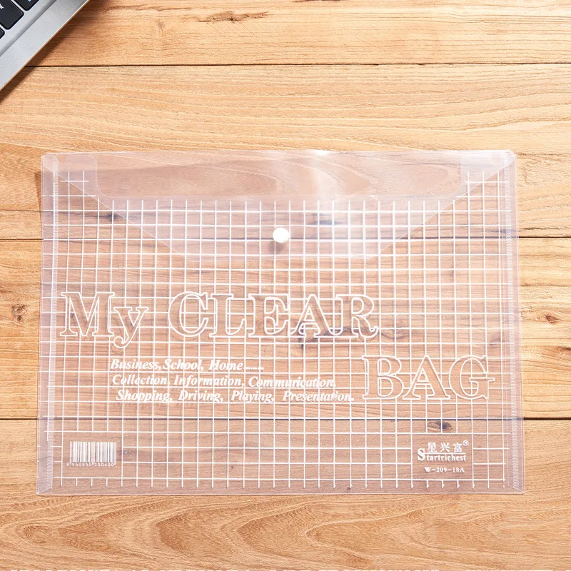 

Clear File Bags Colorful Waterproof Document Bags File Folder Organizer Stationary Filling Products Office School Supplies