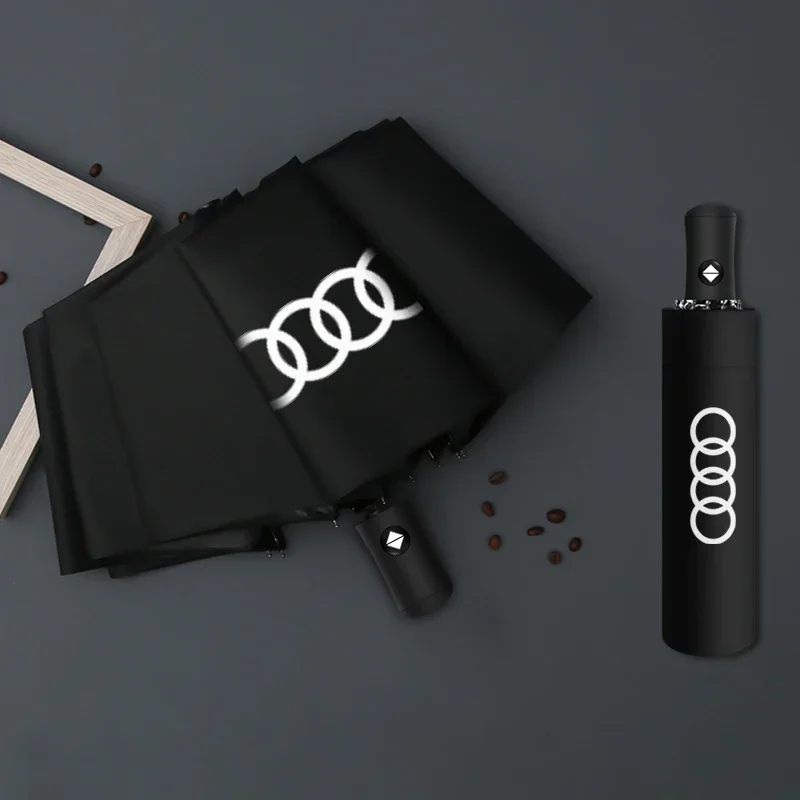 

Автомобильный складной зонт для Audi A4 B5 B6 B7 8P 8V 8L A5 C7 4F A8 Q2 Q7 RS3 RS4 RS5 RS6 TT 4L R8 Аксессуары для стайлинга автомобилей