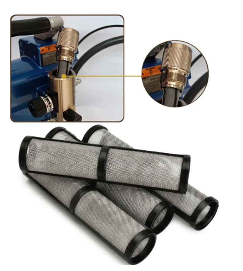 

5PCS Black 60 Mesh Airless Spray Pump Filter for 390/395/495/595 Sprayer