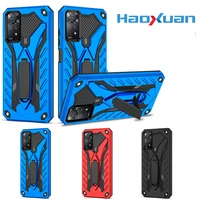 haoxuan military drop shockproof phone case for redmi note 11 11s luxury kickstand protective cover for redmi note 11 pro 4g 5g