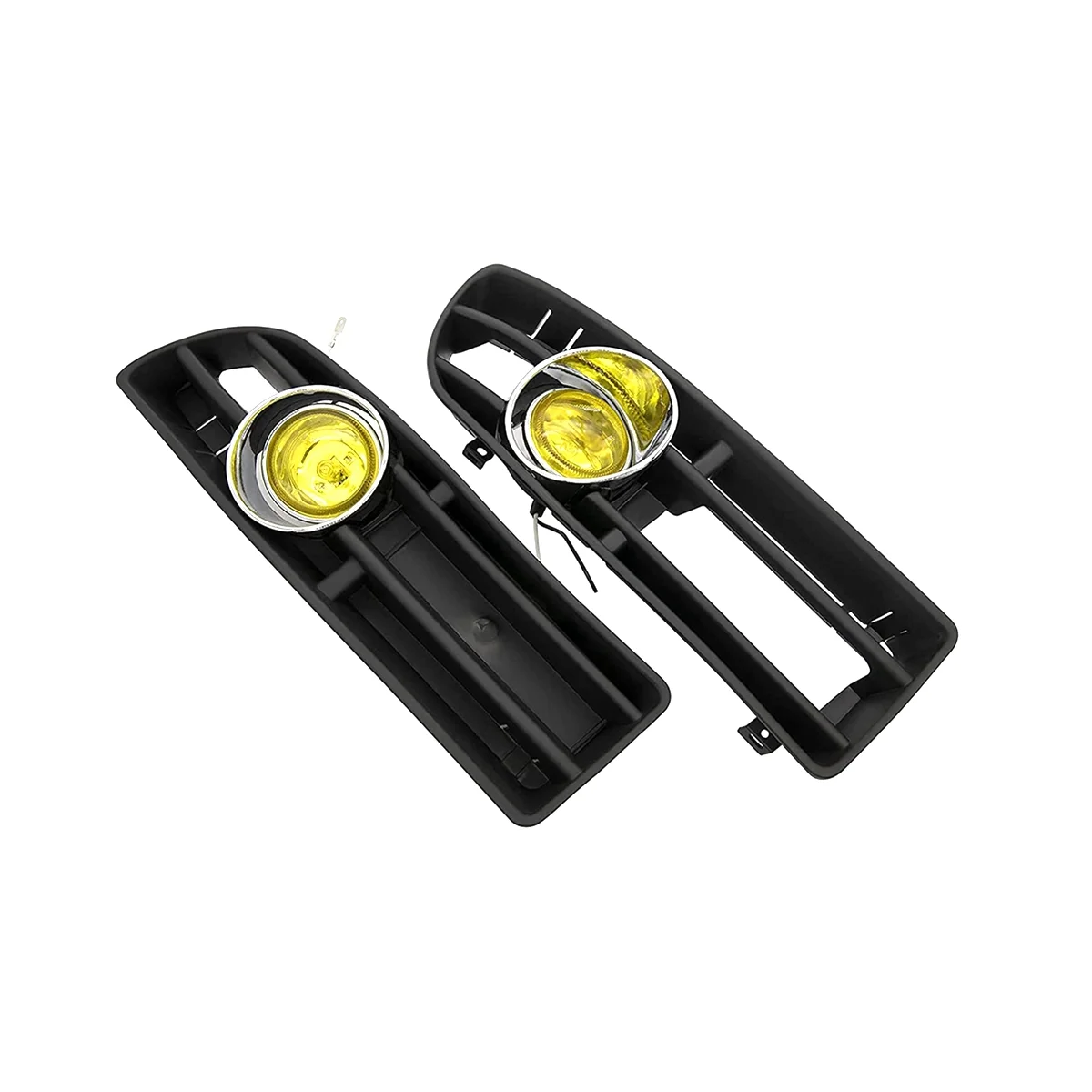 

Front Bumper Grill Fog Light for Jetta Bora MK4 1998-2004 with LED Fog Lamp Day Running Light Yellow