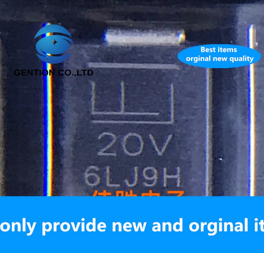 

30 шт., новинка 100%, оригинальный smc20a, оригинальный импортный [LF] 20 в, фотозащитная трубка DO214AB, Шелковый экран 20 в
