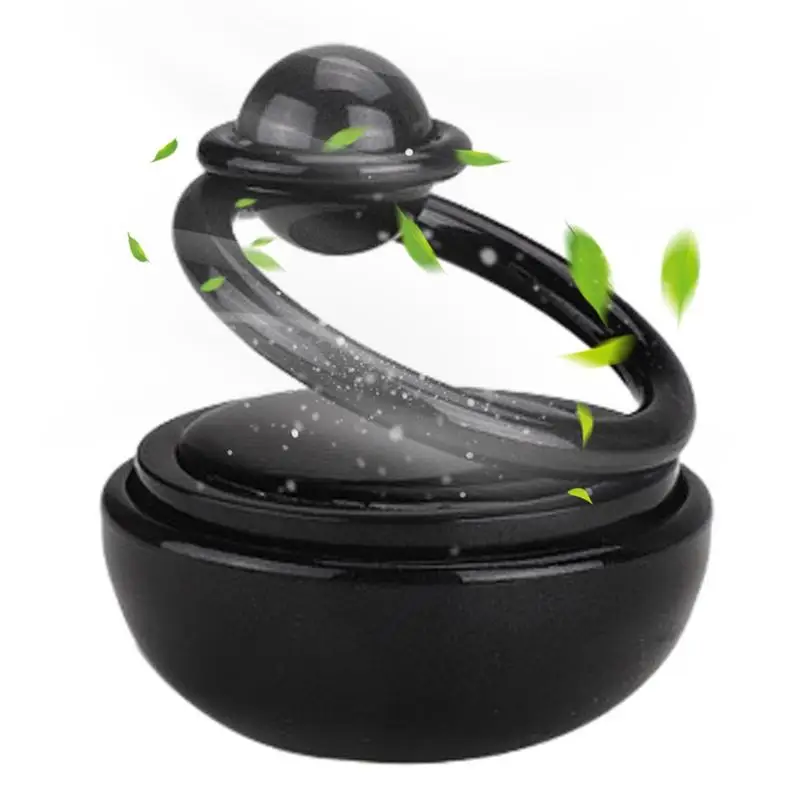 

Car Solar Air Fresheners Spin Interstellar Solar Rotating Car Air Fragrance Car Perfume Decor Long-Lasting Fragrance For Car