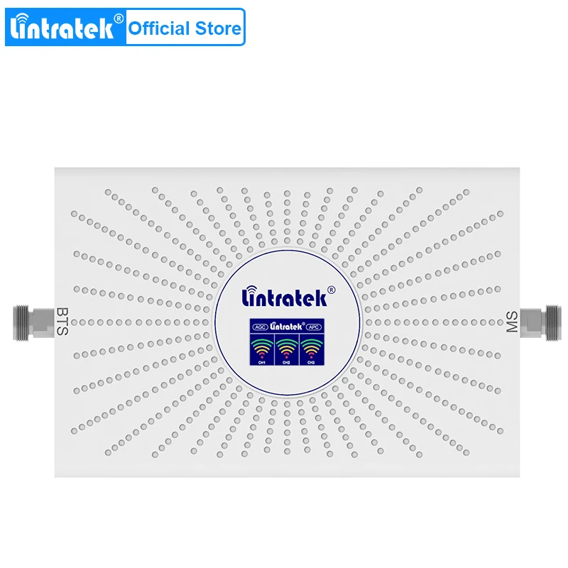 Najtaniej Lintratek 70dB 2G 3G 4G Tri-band Wzmacniacz Sygnału GSM 900mhz LTE 1800mhz UMTS 2100mhz ALC AGC Telefon Komórkowy Wzmacniacz Sygnału-