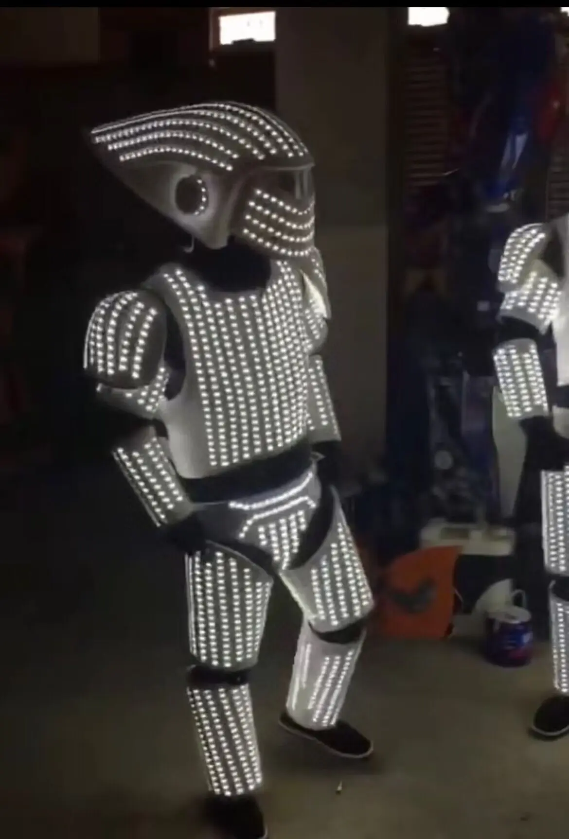 Женский костюм-робот сценическая куртка костюм для косплея лазерный ночного