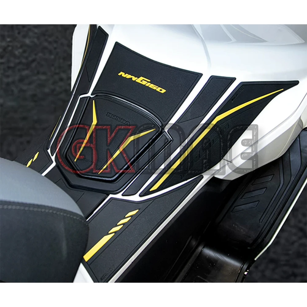 Фото Новые наклейки на топливный бак для мотоцикла Honda NWG 150 NWG150, модифицированные, из ПВХ-резины, противоскользящие, декоративные, в форме рыбьей кости. №2