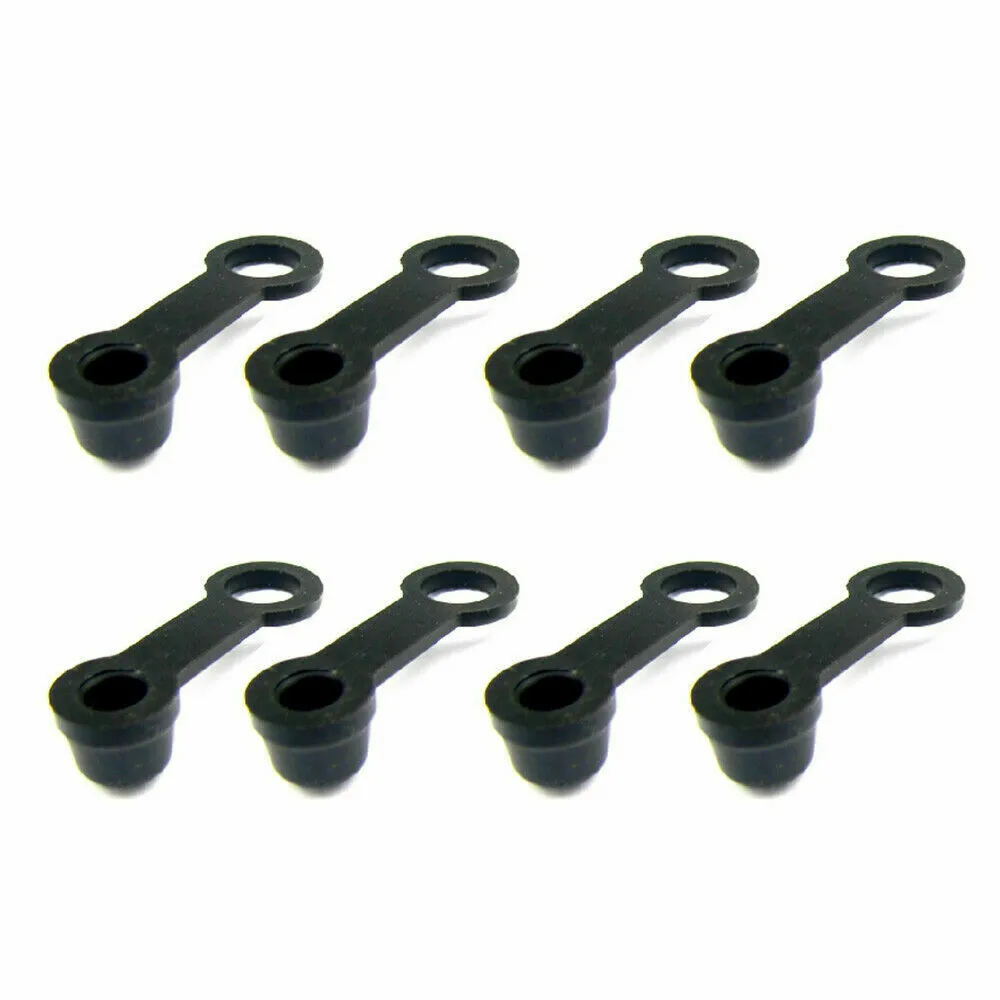

8pcs Brake Caliper Bleeder Screw Cap Pump Dust Cover Cap Rubber Dust Cover Dustproof For Motorcycle Car Grease Zerk Fitting