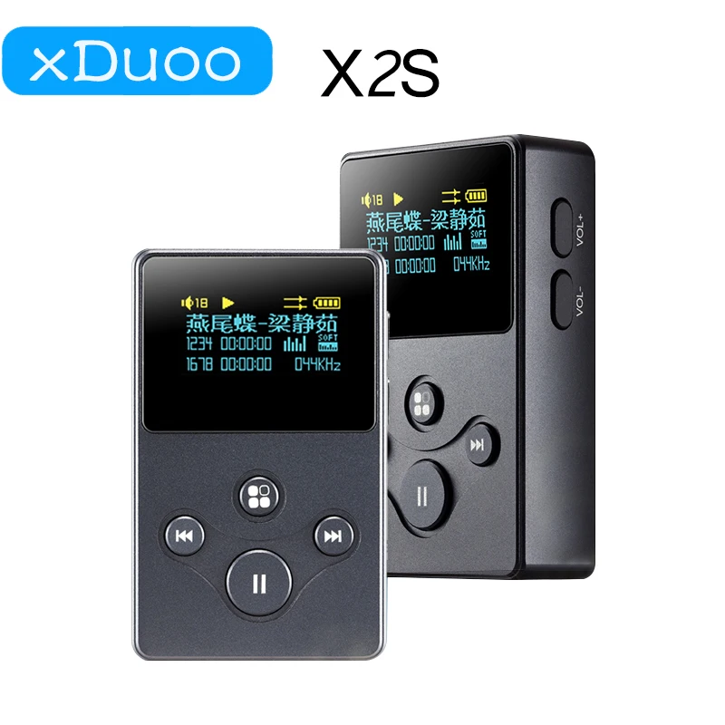 

XDUOO X2S Hi-Res Lossless Portable Music Player DSD128 24Bit 192Khz 128GB OLED MP3 Player