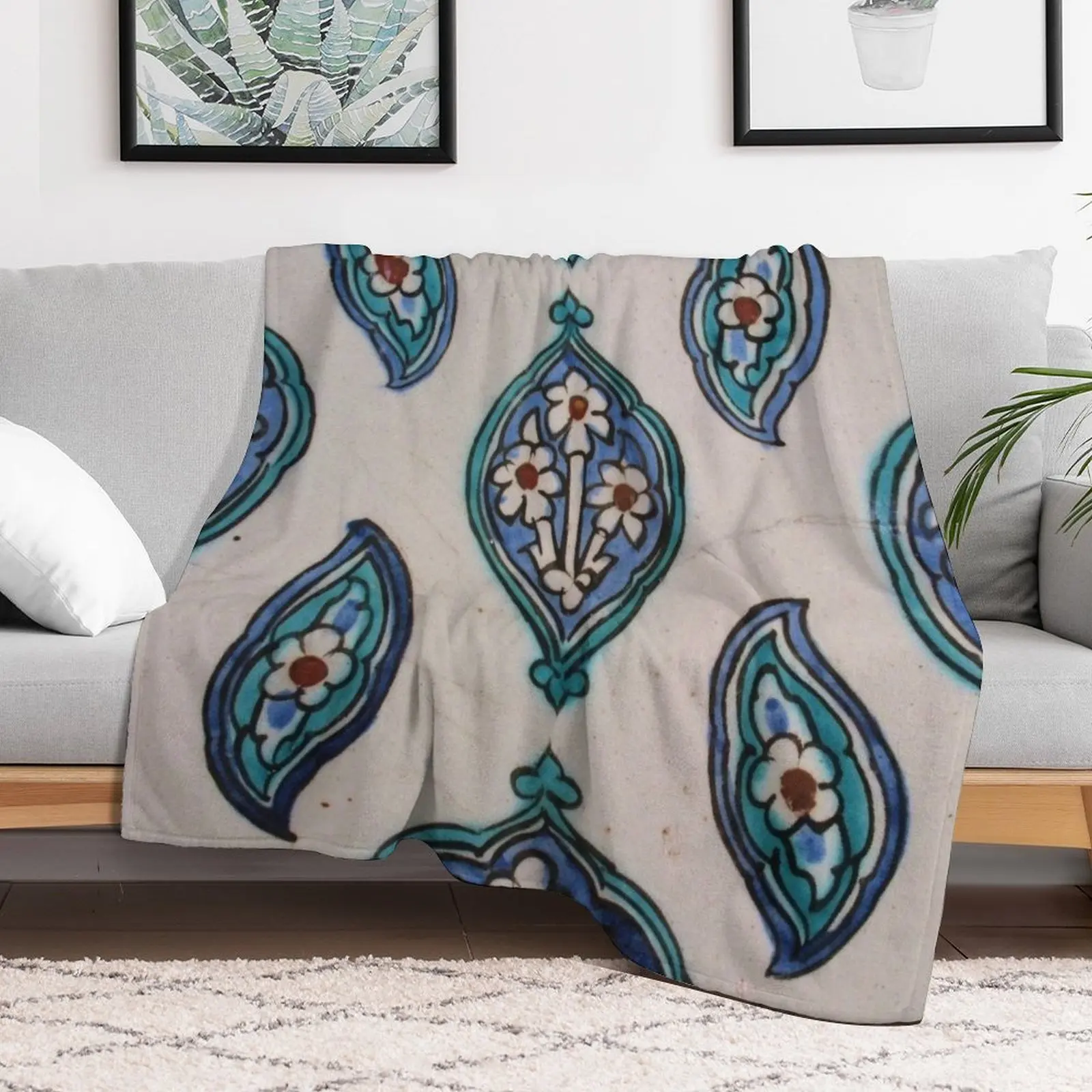 Фланелевое одеяло турецкий османский дизайн