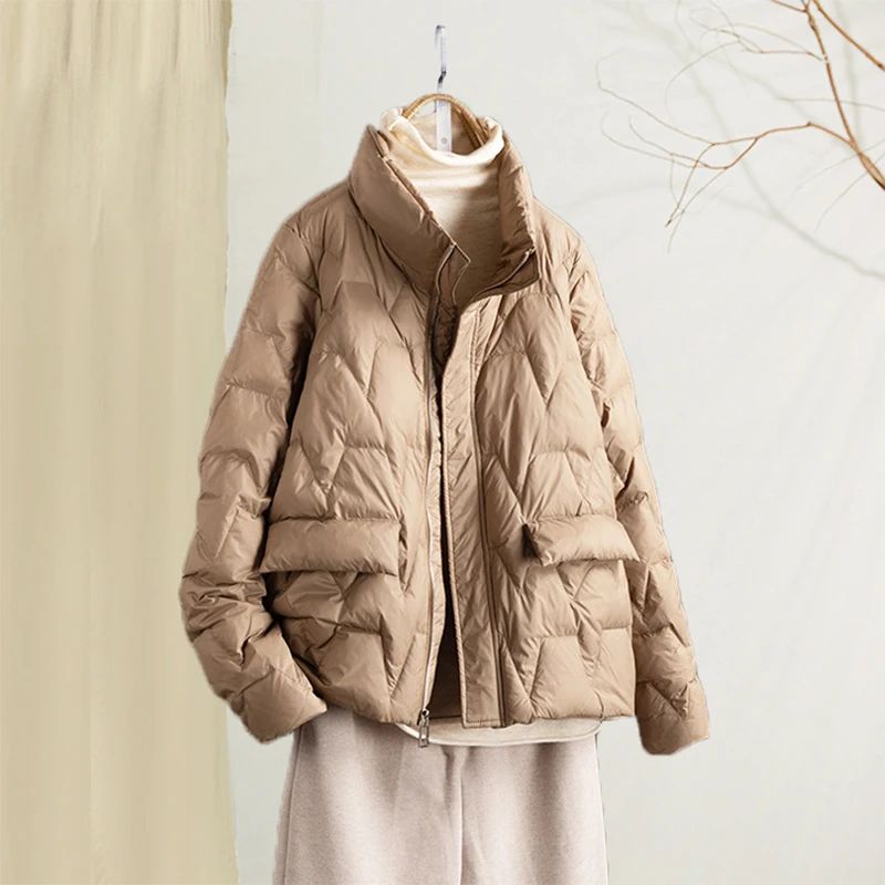 

Women's Winter Coats Demi-season Jacket for Women Korean Coat Fashionable Loose Down Jacket Keep Warm Tops Garment Woman Clothes