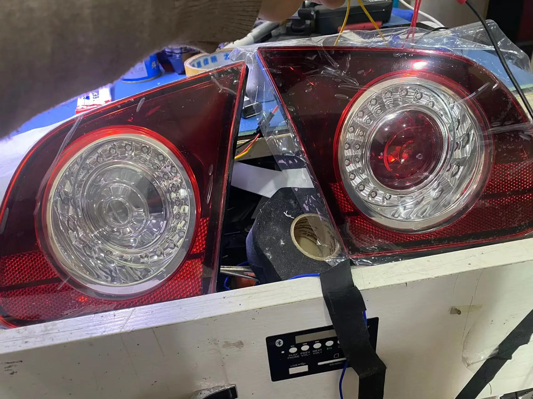 Светодиодные задние фары для volkswagen passat b6 r36 Jetta sagitar bora mk5 2006-10