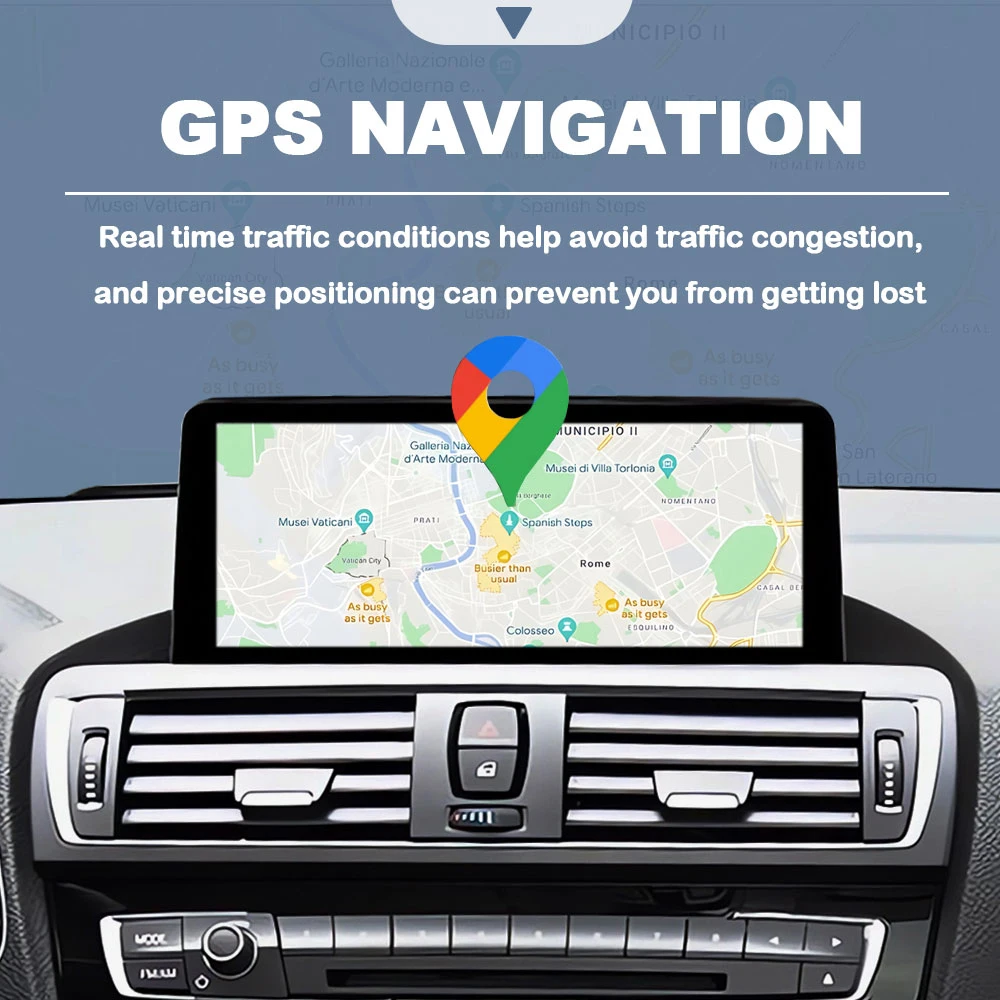Автомобильный мультимедийный плеер KJ-NAVI для BMW X1 X2 F48 2016 2019 с Android Wi-Fi GPS-навигацией