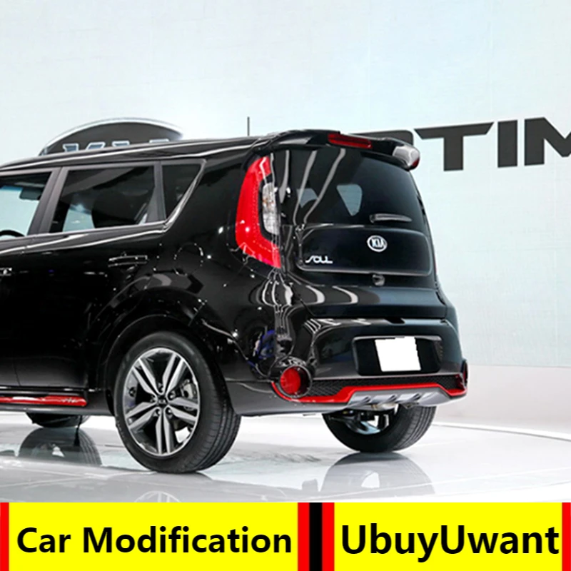 

Спойлер UBUYUWANT для Kia Soul 2017-2019, материал ABS, Автомобильный задний спойлер грунтового цвета для Kia Soul, спойлер