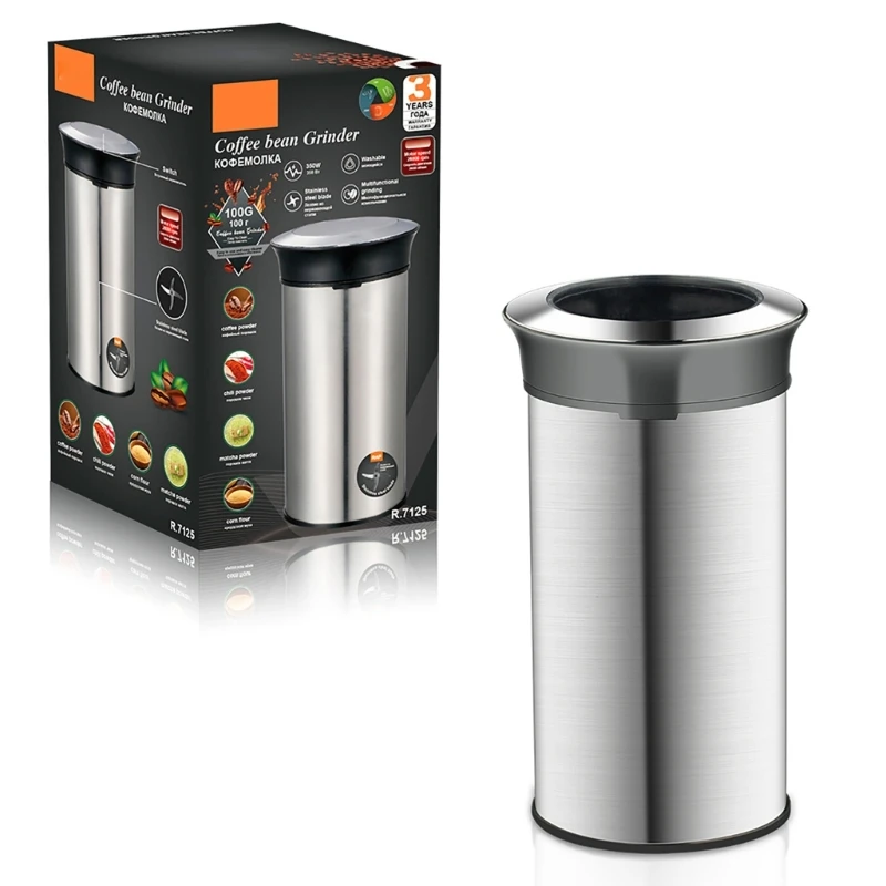 

350W Corrosion-resistant Coffee Bean Grinder Cereal Beans Grinding Machine