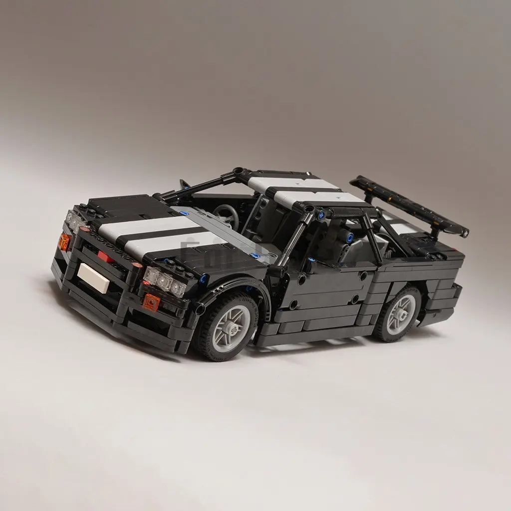 

Moc-23809 Skyline R34 (1-15) спортивный автомобиль суперкар 715 шт. строительные блоки Стич игрушки для взрослых детей мальчиков девочек возрастом 12 +