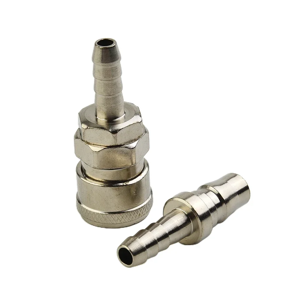 2 шт. фитинги для шланга воздушной линии Серебряный Железный быстроразъемный