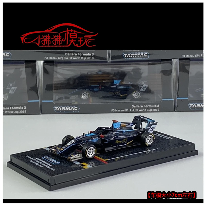 

TW Tarmac Works 1:64 Dallara formula 3 F3 racing car 6#18 car model F1 collection decoration gift