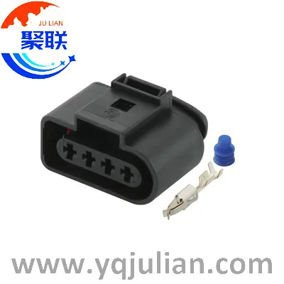Автомобильный 4-контактный разъем VW 1J0973724 1J0 973 724 Кабельный соединитель 638245-1 с клеммами и уплотнениями