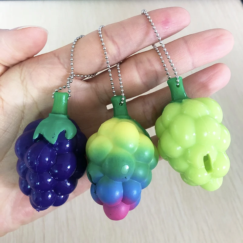 

Kawaii Сжимаемый виноград антистресс детские игрушки для детей брелок сжатие снятие стресса Новинка прикольные игрушки фиджет забавные подар...