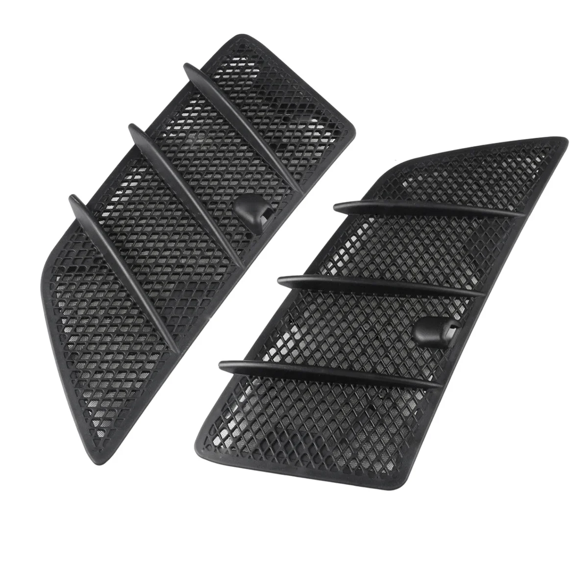 

2Pcs Car Front Hood Grille Cover Air Flow Intake Hoods for W164 ML / Class 2008-2011
