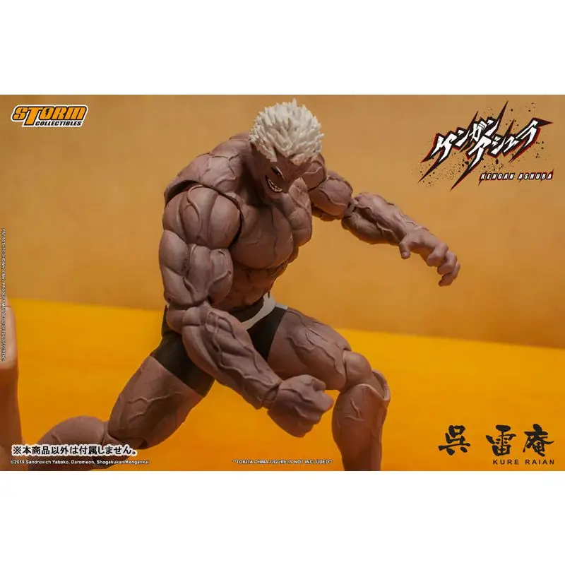 Фото В наличии: Оригинальные коллекционные фигурки Storm Toys SYKA02 KURE RAIAN Kengan Ashura 1/12, аниме-фигурки для коллекционирования №1