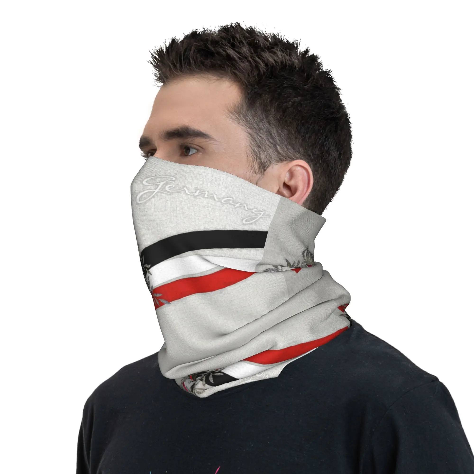 Изготовленный на заказ немецкий империй Eagle 1871 с цветами флага гетры шею для