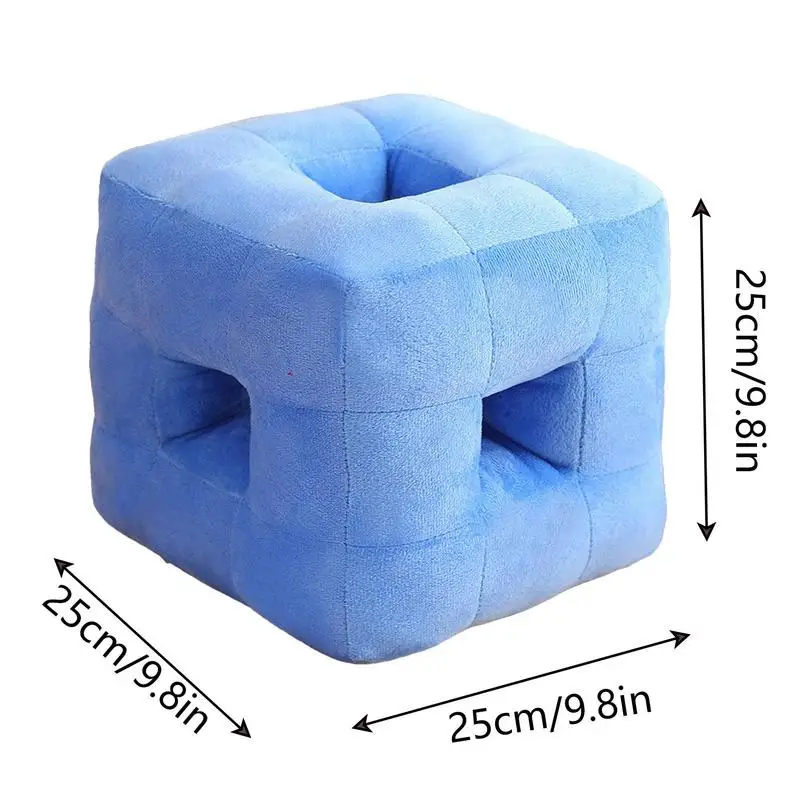 Nap Pillow Cuddle Pillow Cube Travel Pillow For Travel Provides Double Support To The Head Neck And Chin In Any Sleeping images - 6