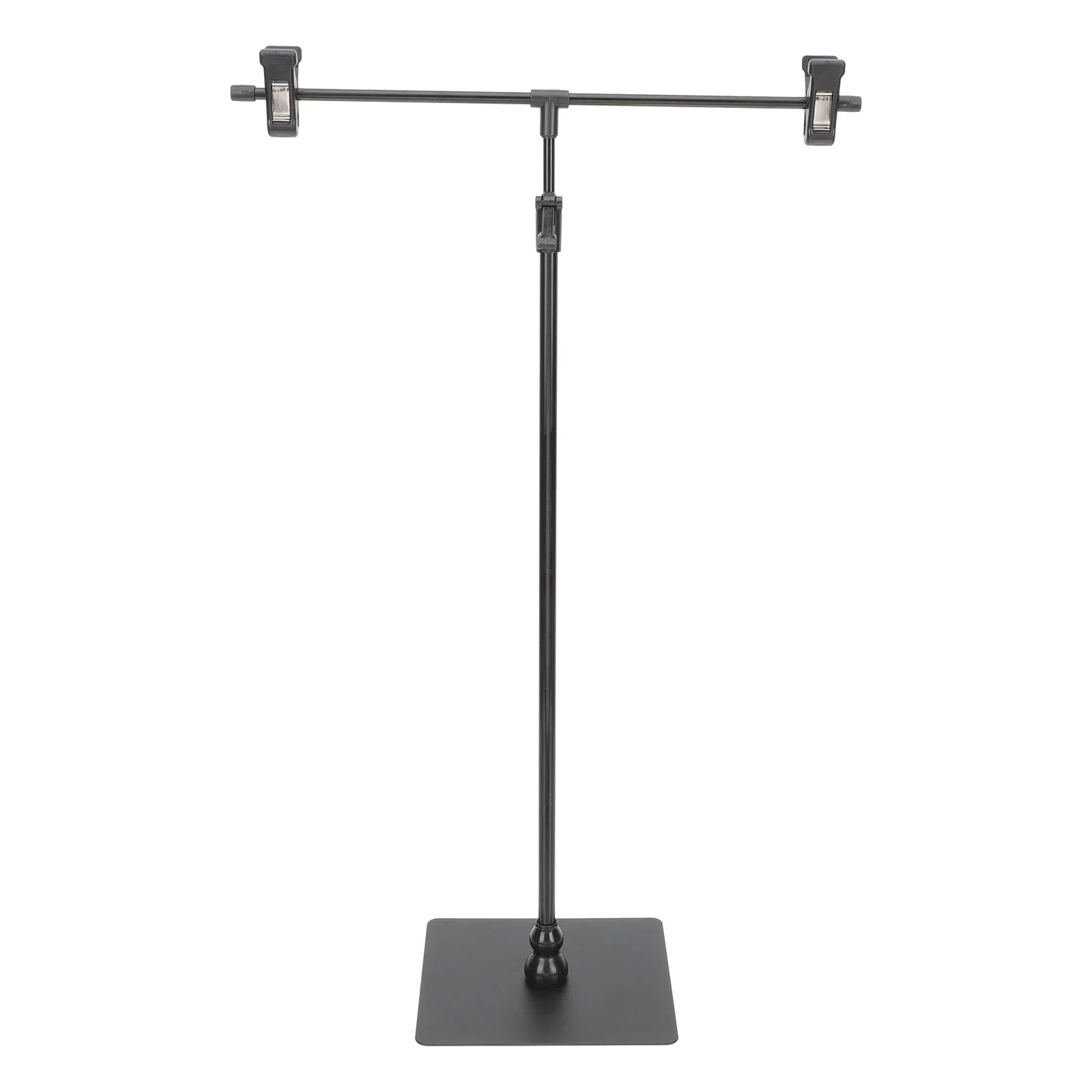 

Curtain T-shaped Clip Advertising Stand Poster Holders Height Adjustable Multipurpose Sign