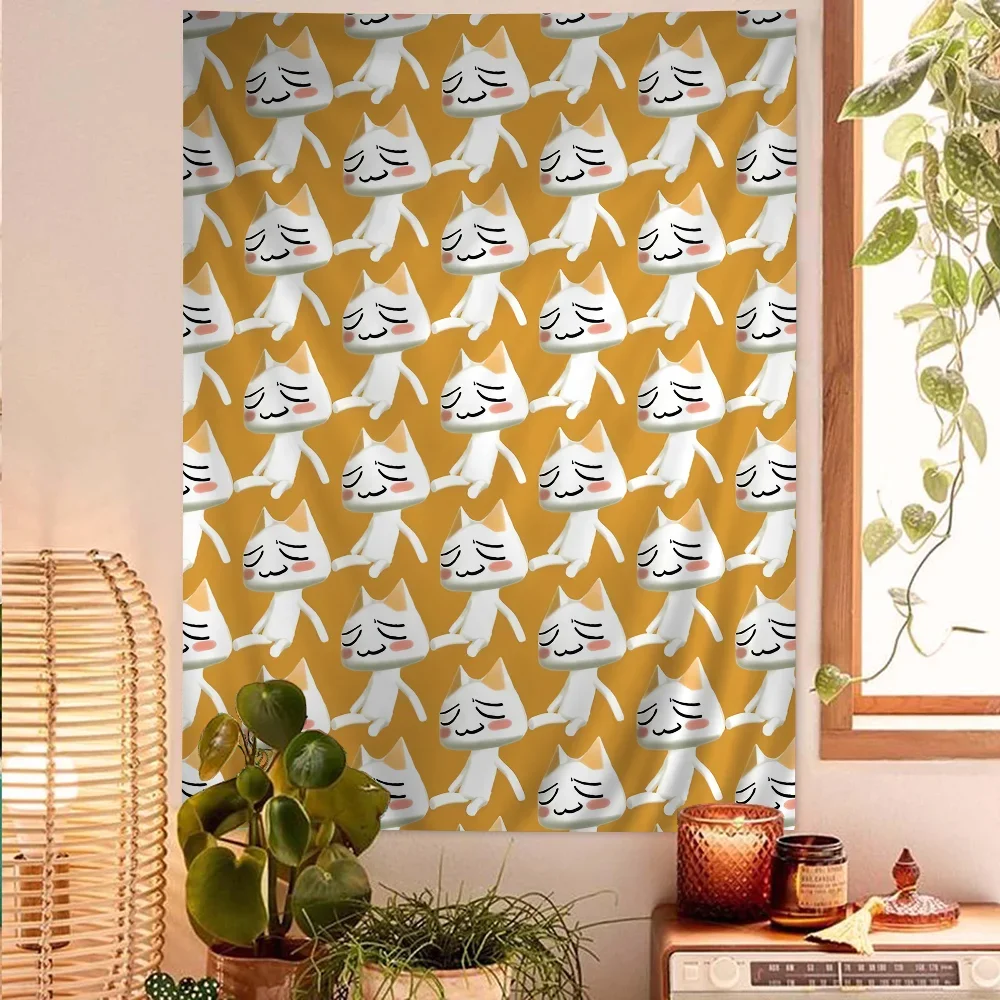 Inoue Toro милый кот горячий Классический фильм DIY настенный гобелен для гостиной