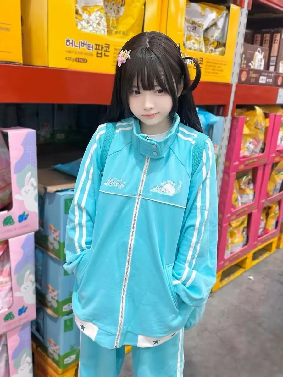 Толстовка спортивные штаны комплект из двух предметов женский весенне-осенний