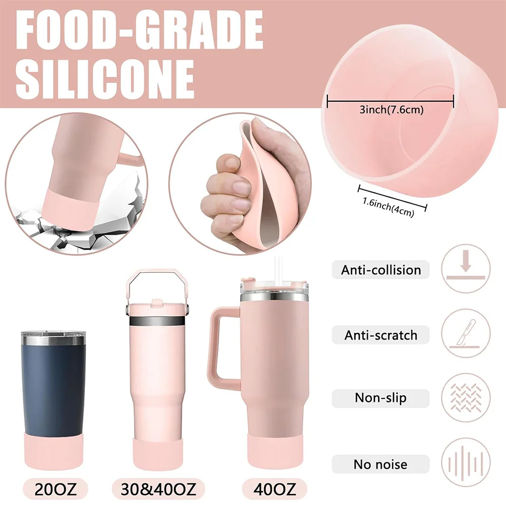 Набор аксессуаров из 9 предметов 3 защитных от разливов пробки с цветами