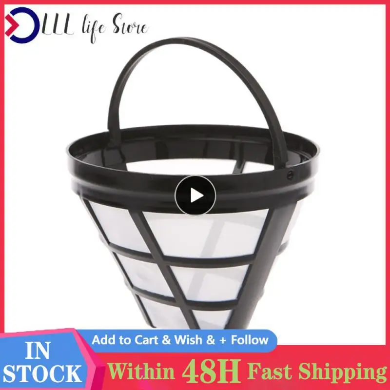 Нейлоновый портативный фильтр для кофе конусная форма соевый молока