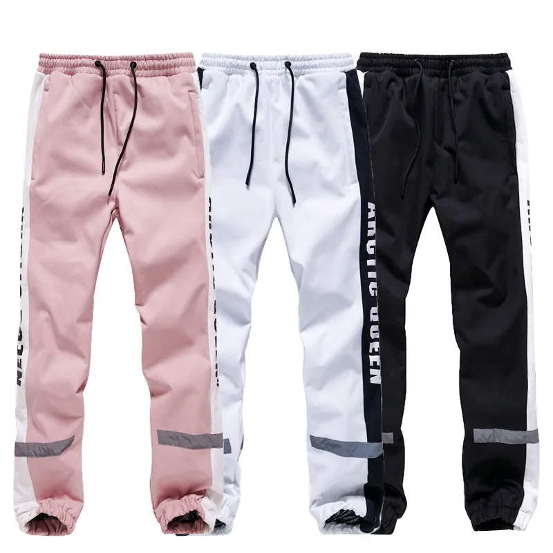 Новые лыжные штаны для мужчин и женщин зимние уличные пар теплые утепленные