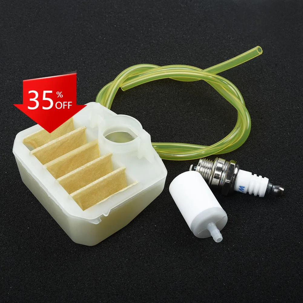 

Воздушный фильтр свеча зажигания Настройка сервис комплект для Husqvarna 340 345 351 бензопила топливный фильтр Замена топливной линии